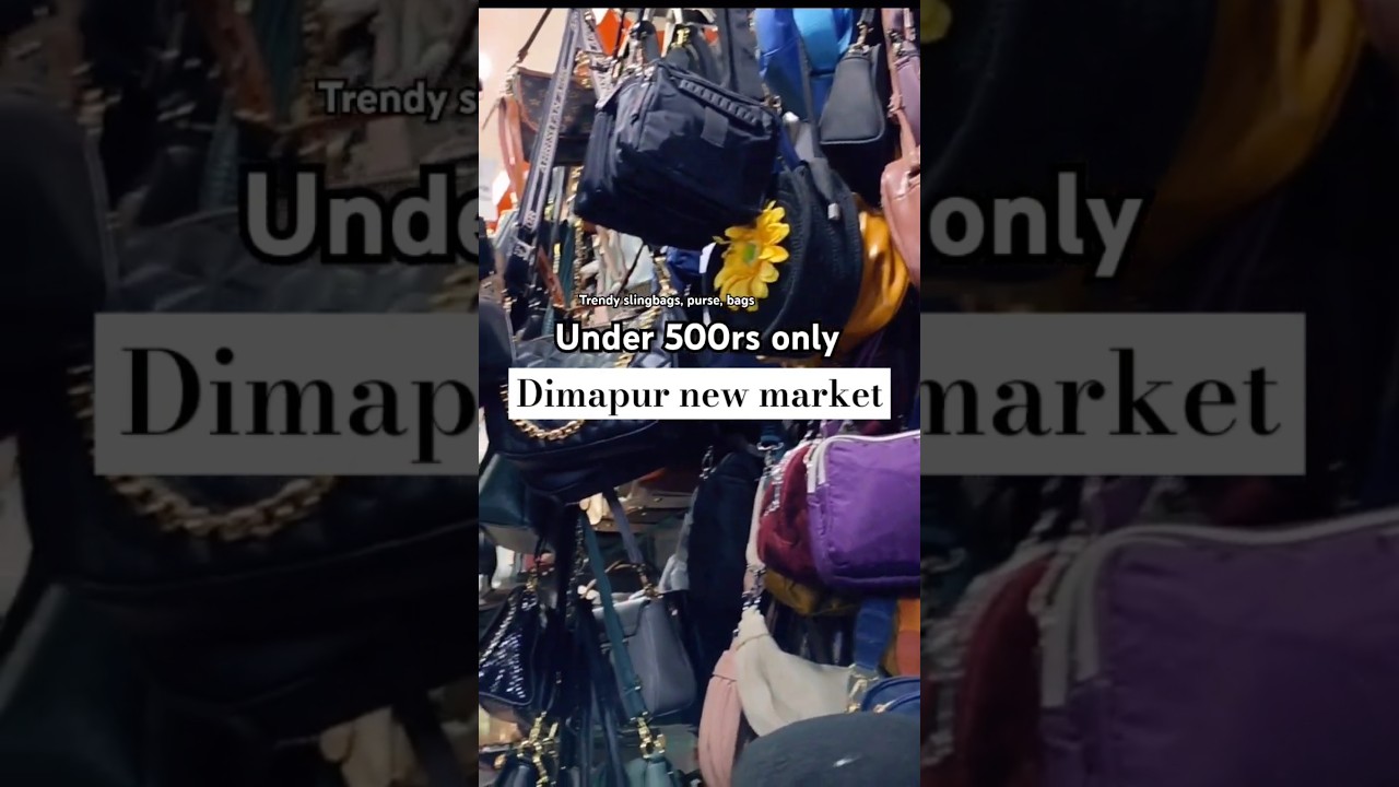 slingbags under 5k🫶dimapur new market📍nagaland #thriftfinds  #thrifting  @Albinus_and_Abigail