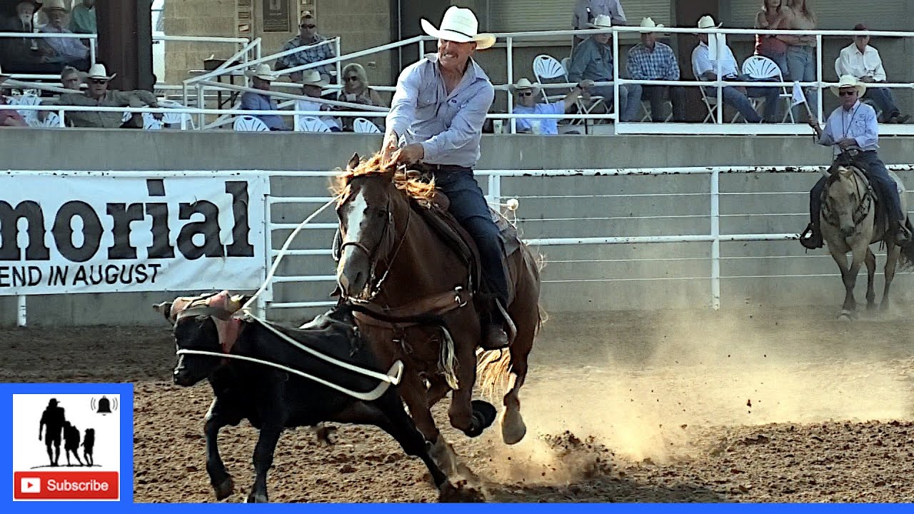 Steer Roping 3rd Go  🐂 2021 Spicer Gripp Memorial Roping