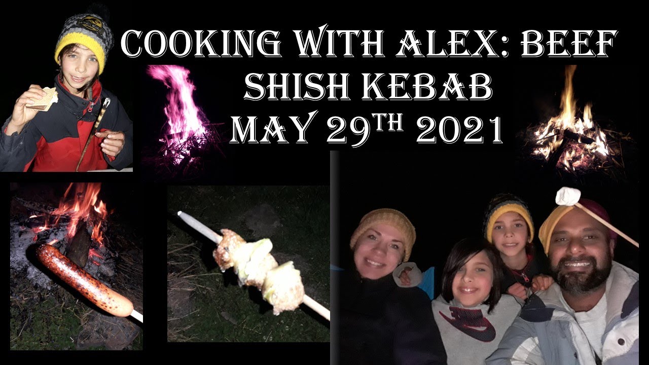 Cooking With Alex: Summer Recap: Beef Shish Kebabs