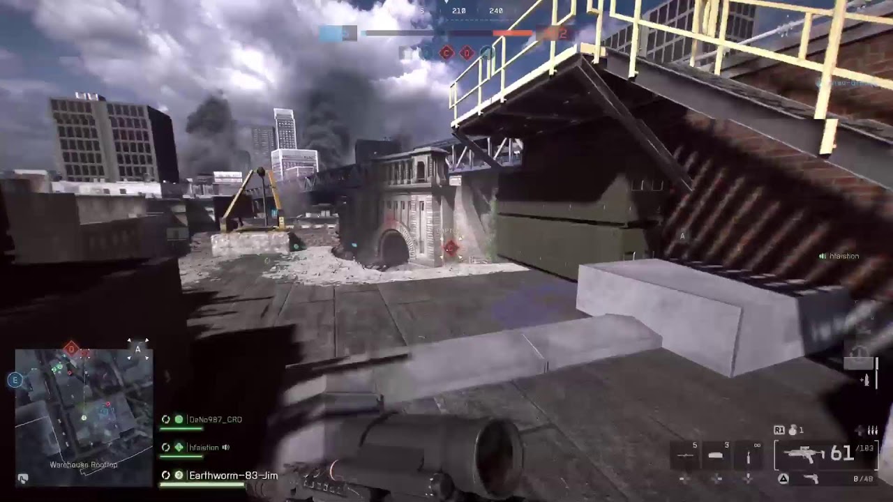 🌎🪱 back on bf6.. No.1 tank hunter ocational chopper dropper