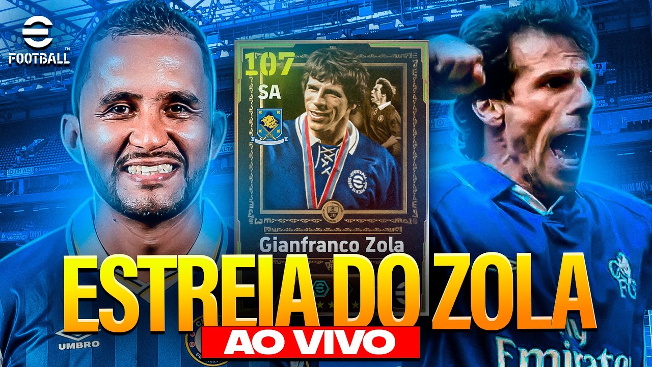 🚨 SEXTOU AO VIVO | ESTREIA DO ZOLA NO NOSSO TIME | SUBINDO DIVISÕES | EFOOTBALL