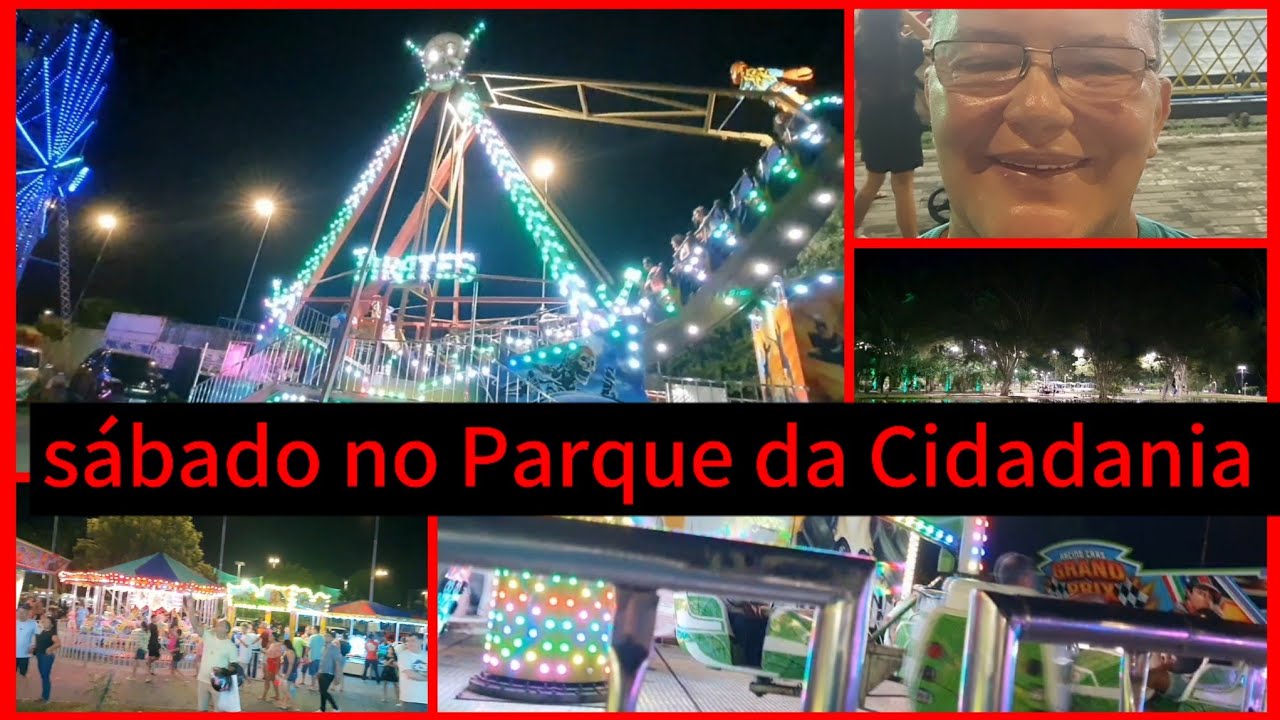s&aacute;bado no Parque da Cidadania, Parque de Divers&atilde;o. Teresina Piau&iacute;