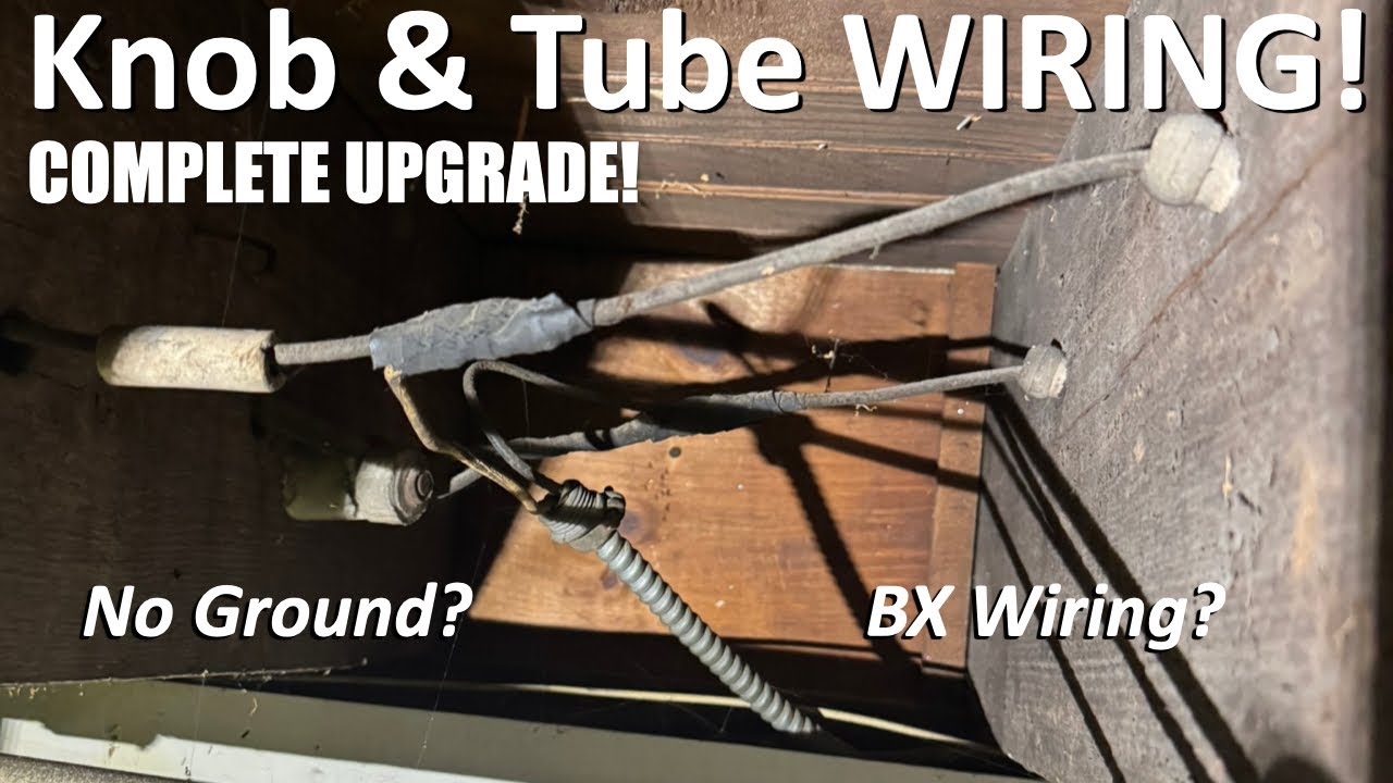 1925 Colonial w/ Knob & Tube type wiring