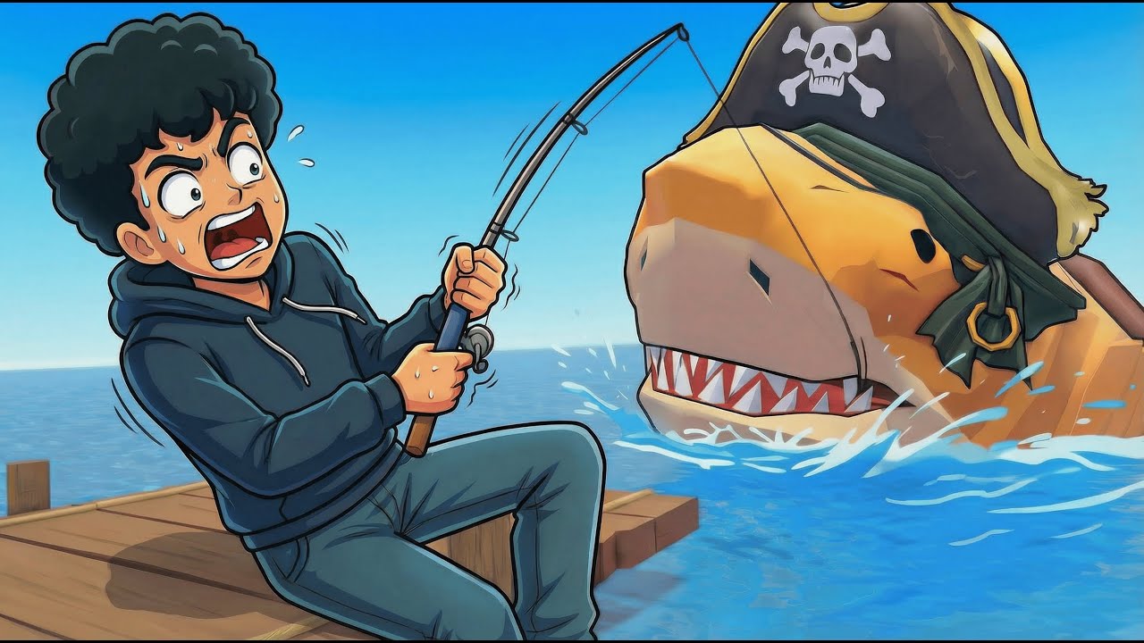Joguei o jogo MAIS POPULAR da semana no Roblox (Pegue o Peixe)