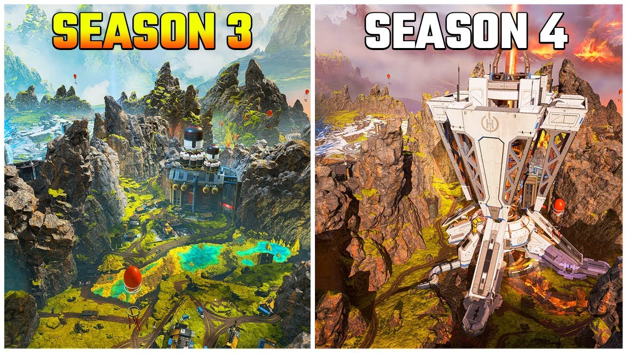 All Apex Legends Season 4 Map Changes