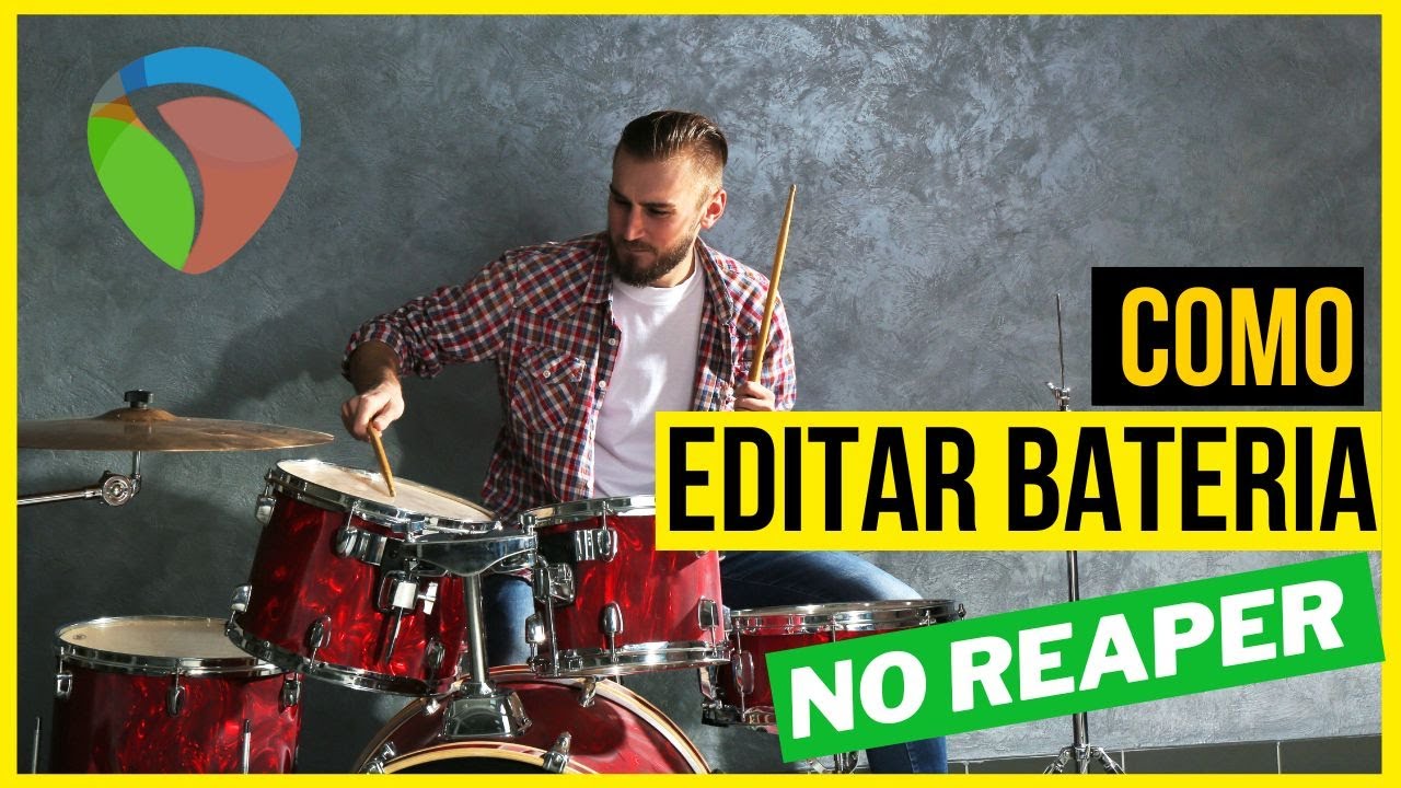 COMO Editar Bateria no REAPER