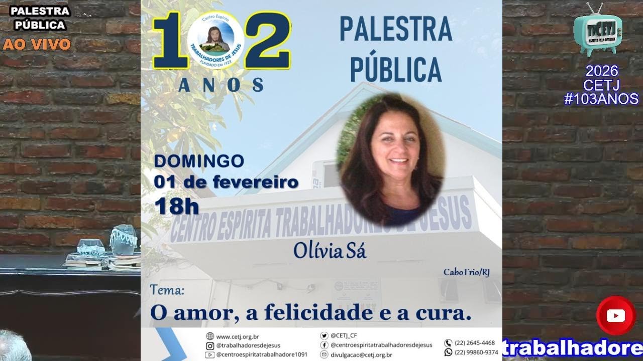 O AMOR, A FELICIDADE E A CURA, com Olívia Sá