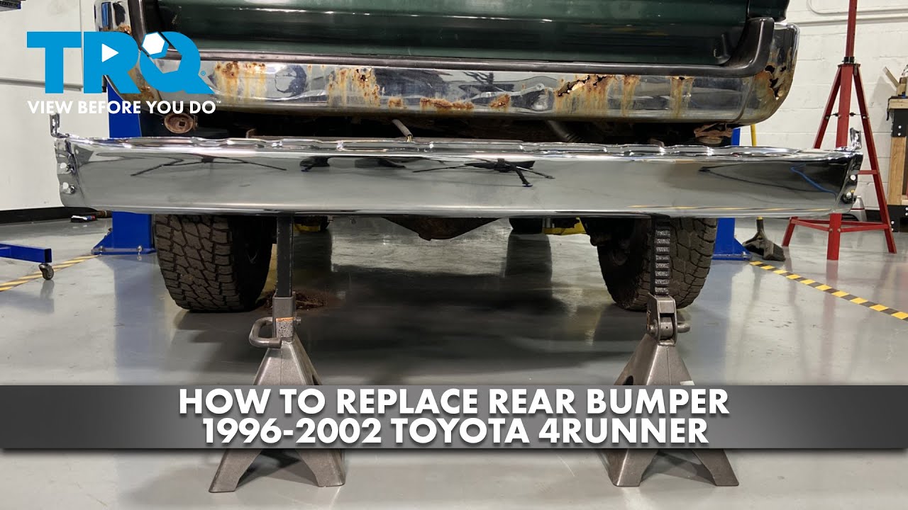How to Replace Rear Bumper 1996-2002 Toyota 4Runner
