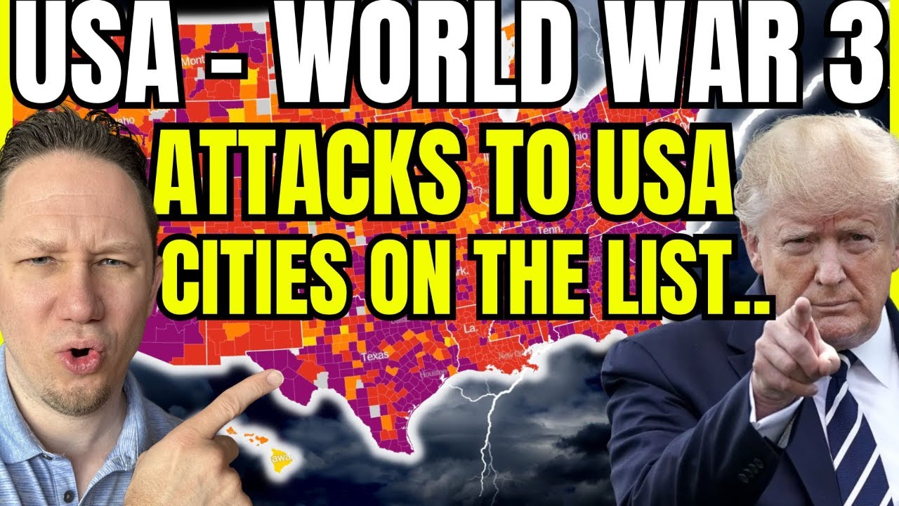 BREAKING: Attacks on US Soil.. CITIES on the WATCH LIST (World War 3)