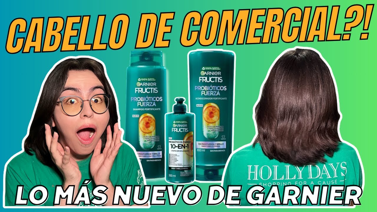 Lo MÁS NUEVO DE GARNIER!! | Garnier Probióticos Fuerza