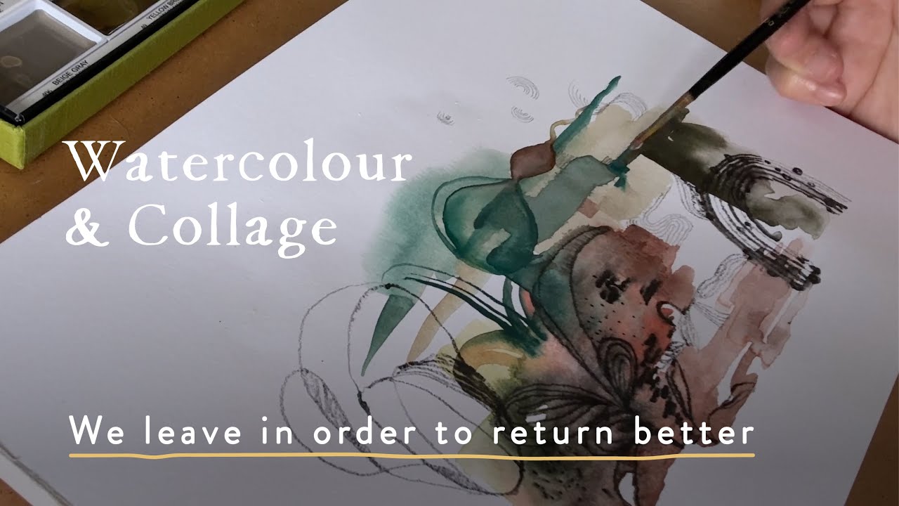 Abstract Watercolour | We leave in order to return better