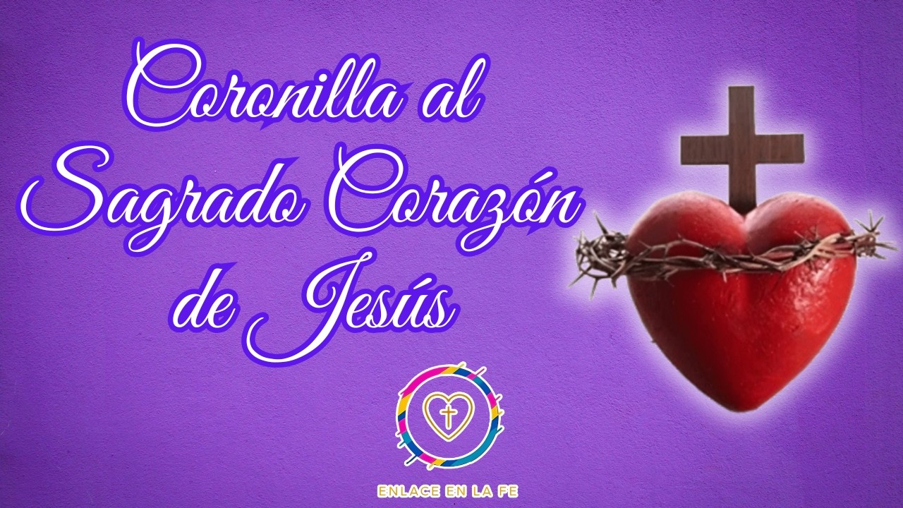 Jesús quiere abrazarte con su amor: Reza la Coronilla al Sagrado Corazón de Jesús✨