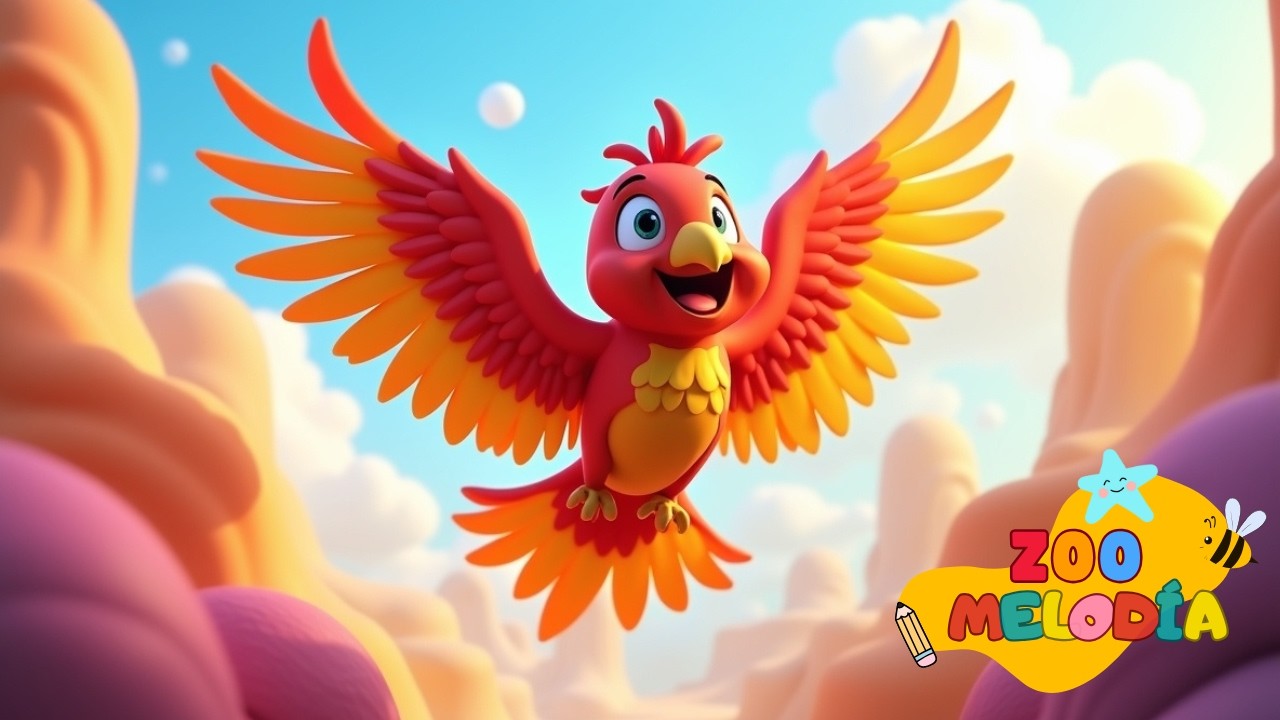 Loro Falador 🦜 | Canção infantil educativa e divertida para crianças