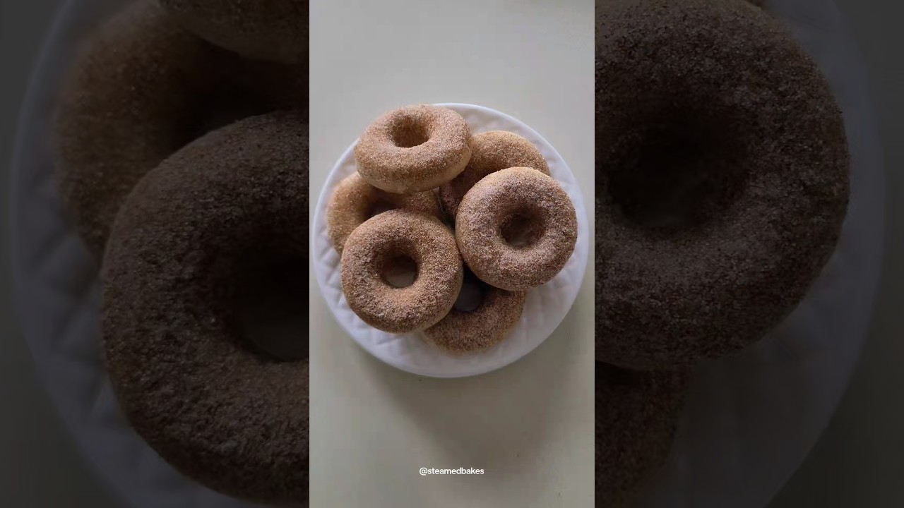 baked cinnamon sugar donuts ❤️🍩