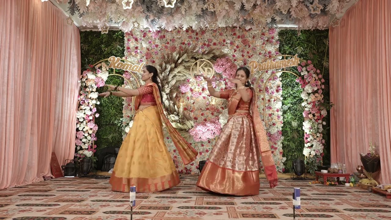 Prathamesh and komal sangeet | mami dance performance