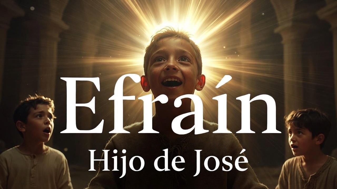 Historias Biblia: Efraín y Bendición de Jacob. Efraín, hijo menor de José, elegido por Dios.