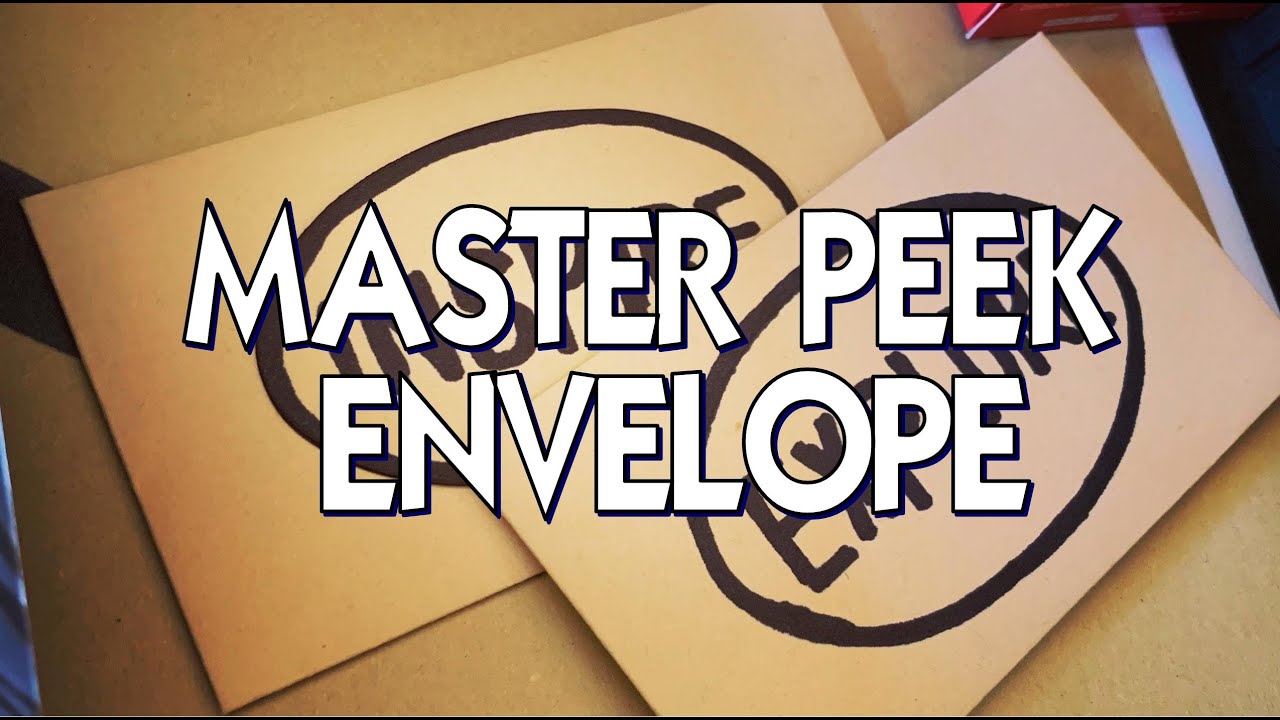 Magic Review - Master Peek Envelope by Looch
