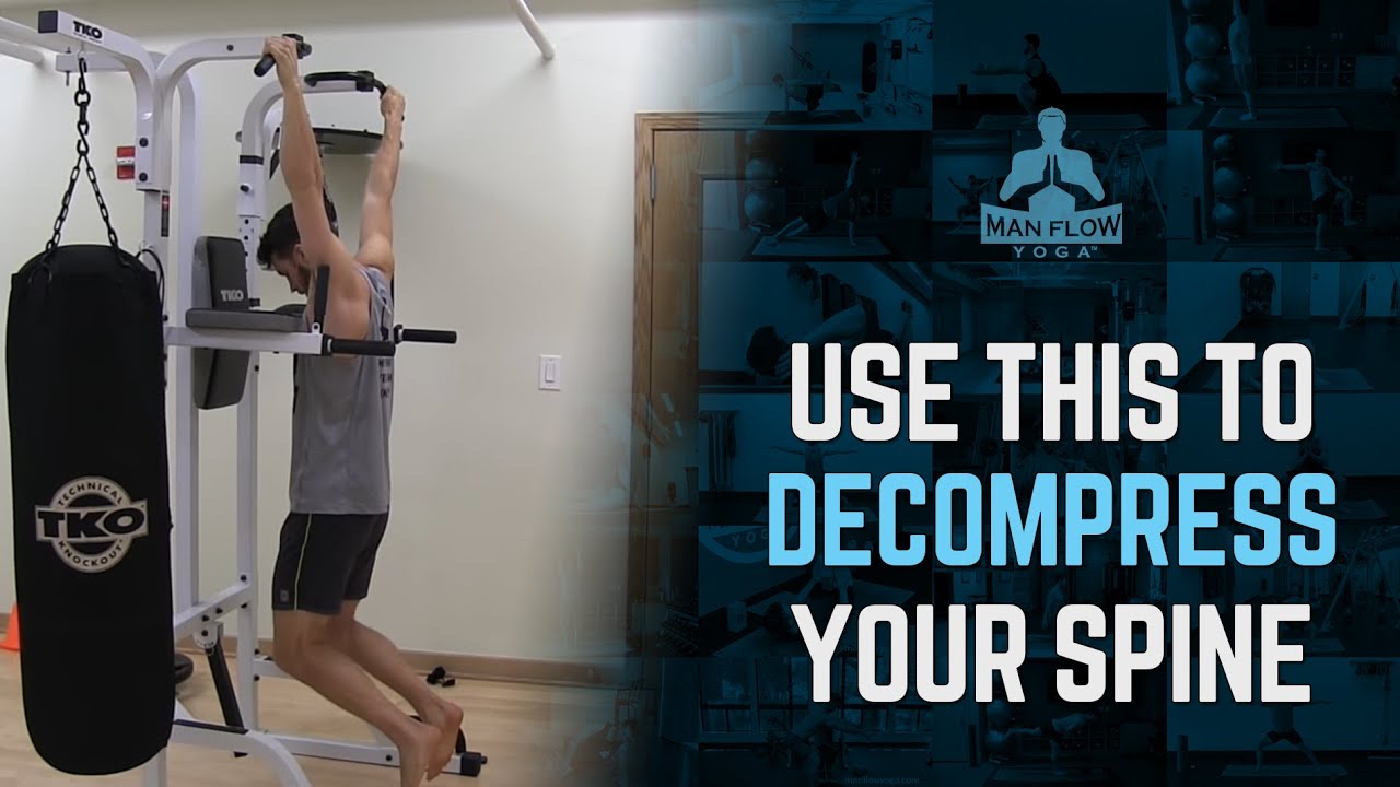 Use THIS One Thing to Decompress Your Spine After a Workout | Spinal Decompression | 