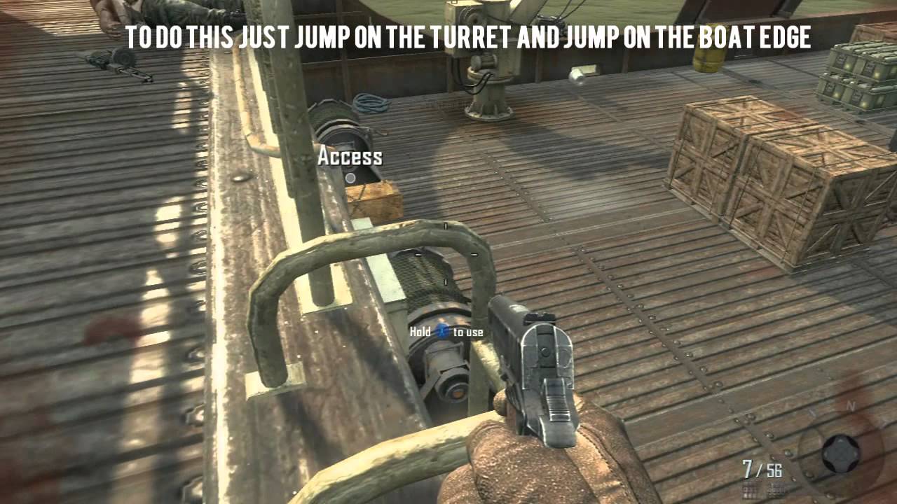 Easy Out of Map Glitch Black Ops 2 Campaign (1st level)