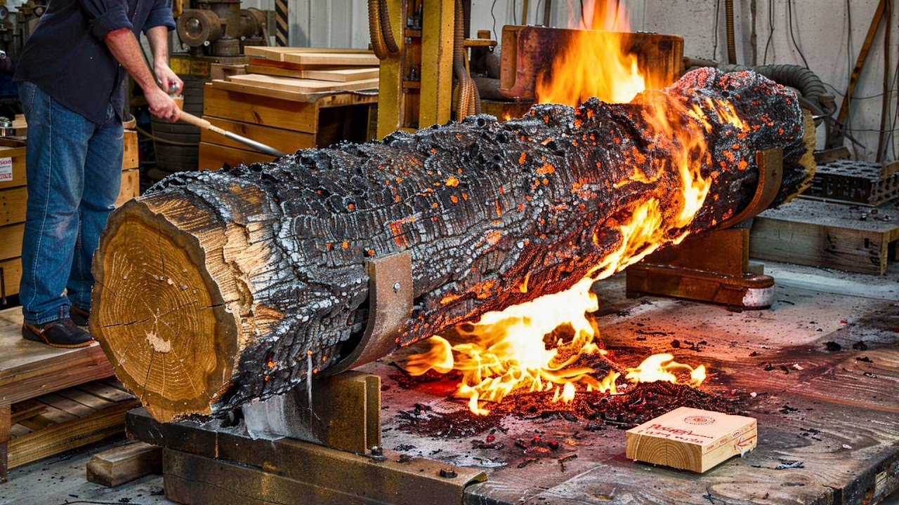 Очень Дорогая Древесина из 5000-летнего Красильного Дуба