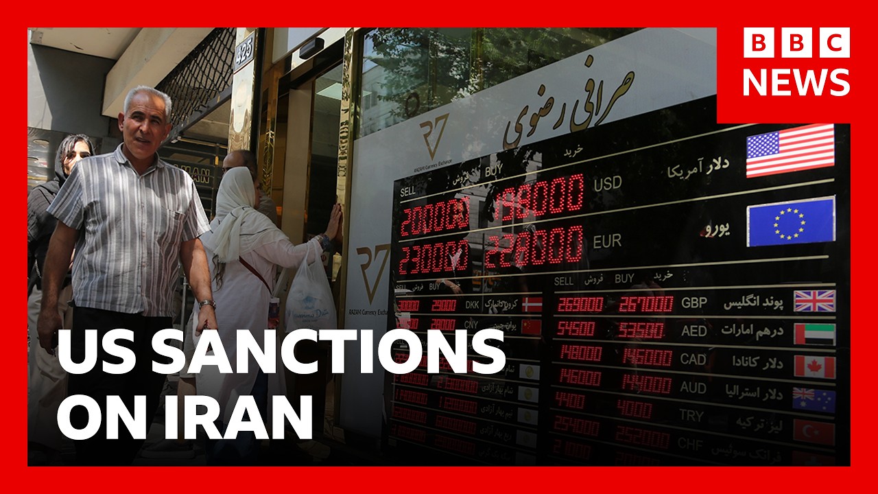 US announces new sanctions on Iran | BBC News