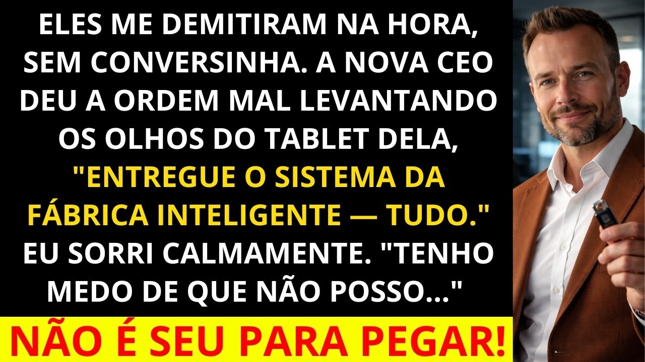 CEO Demite Engenheiro “Comum” Sem Aviso… 12 Fábricas Pararam em Questão de Horas
