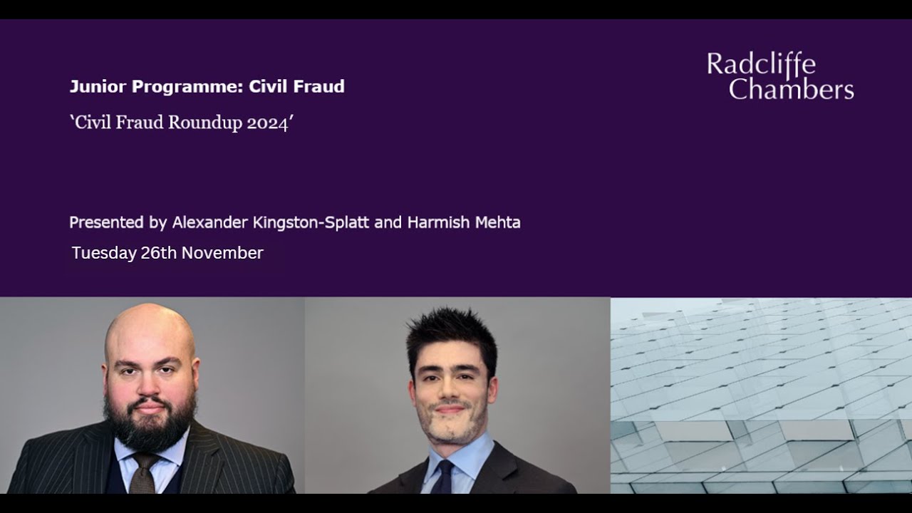 Junior Programme: Civil Fraud Roundup 2024