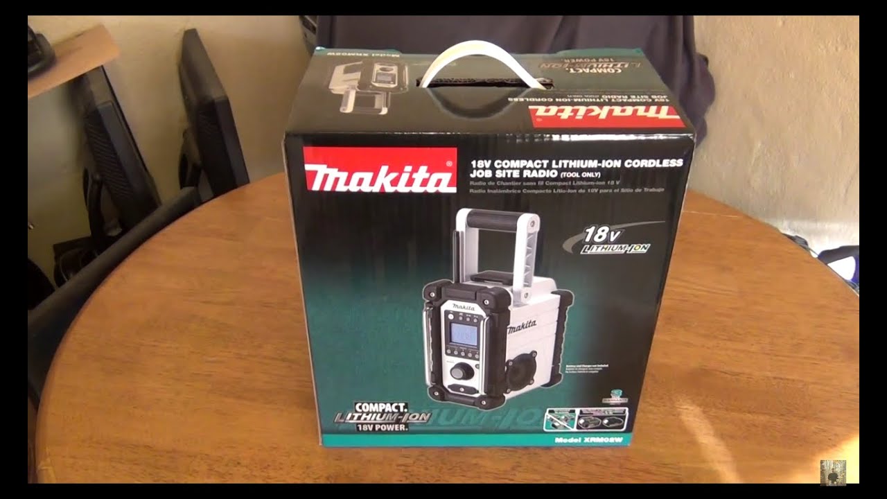 Makita (XRM02W) 18V Job Site Radio - HD