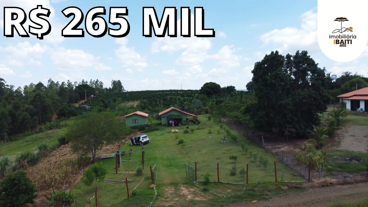 CHÁCARA DA ZILDA COM 2 CASAS FRUTAS E LAVOURA R$ 265 MIL WHATSAPP DELA 43 98874-2011