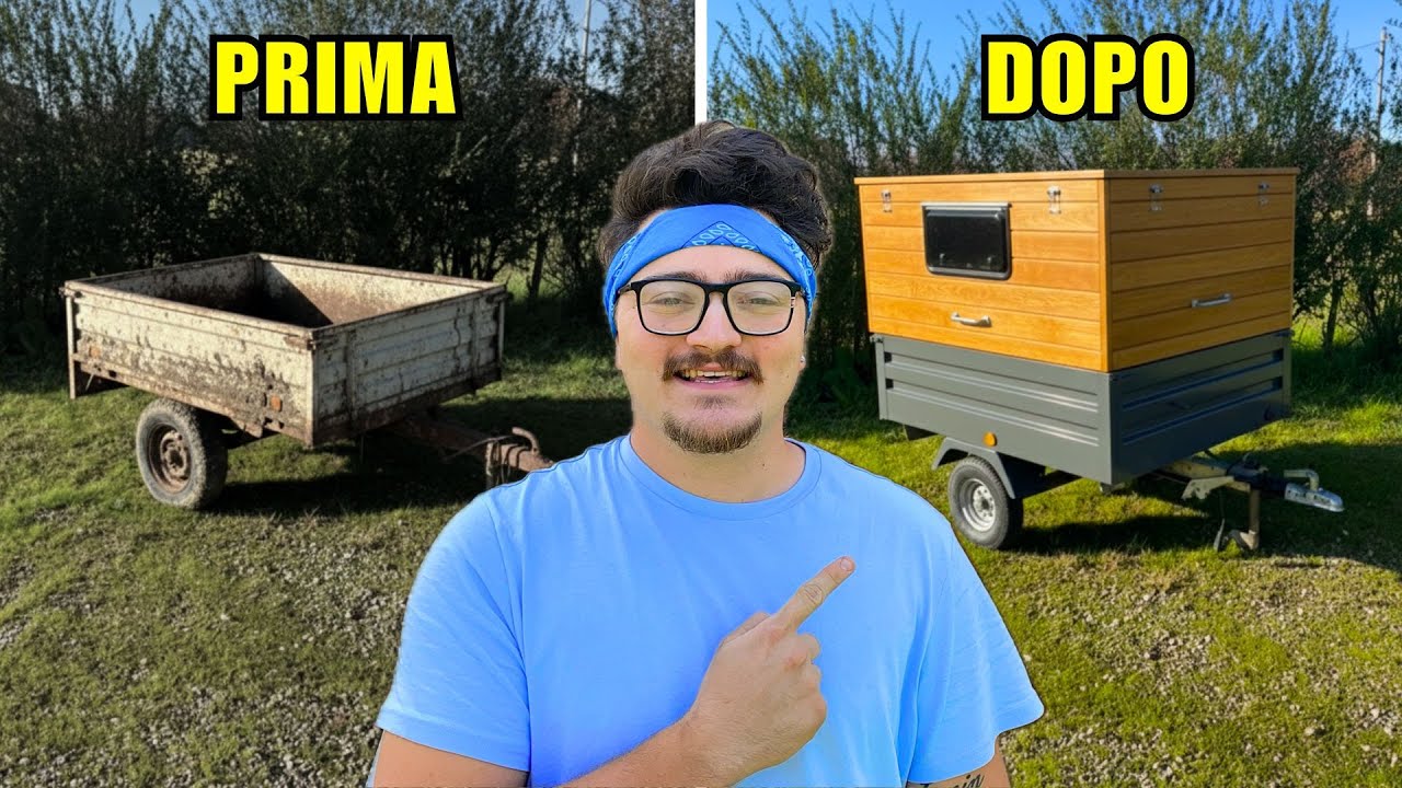 TRASFORMO UN CARRETTINO MARCIO IN UN'OFFICINA MOBILE