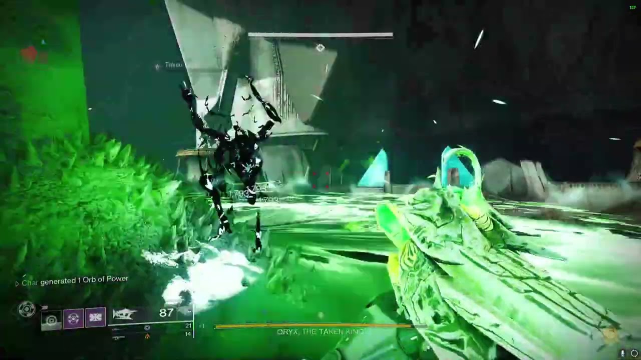 Solo Oryx to Enrage