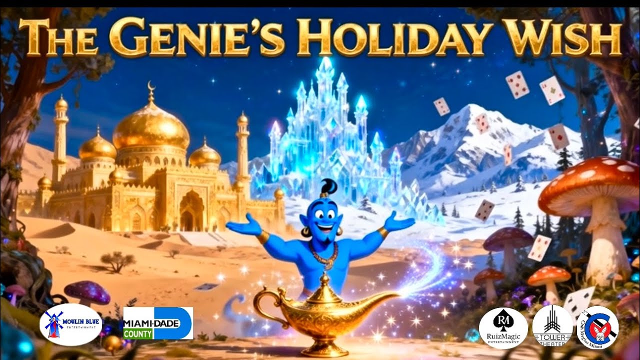 The Genie&rsquo;s Holiday Wish &mdash; MAGIC SHOW. Official Show Highlights | City of Miami