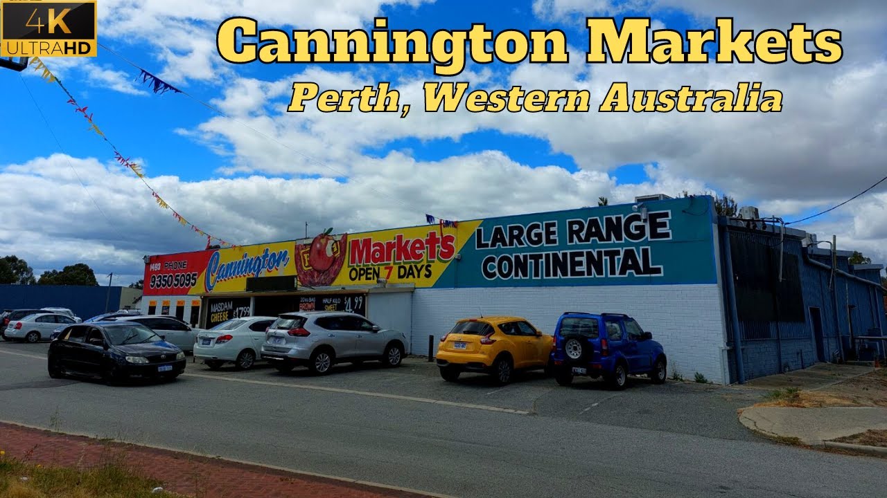 Cannington Markets, Perth Western Australia [4K]