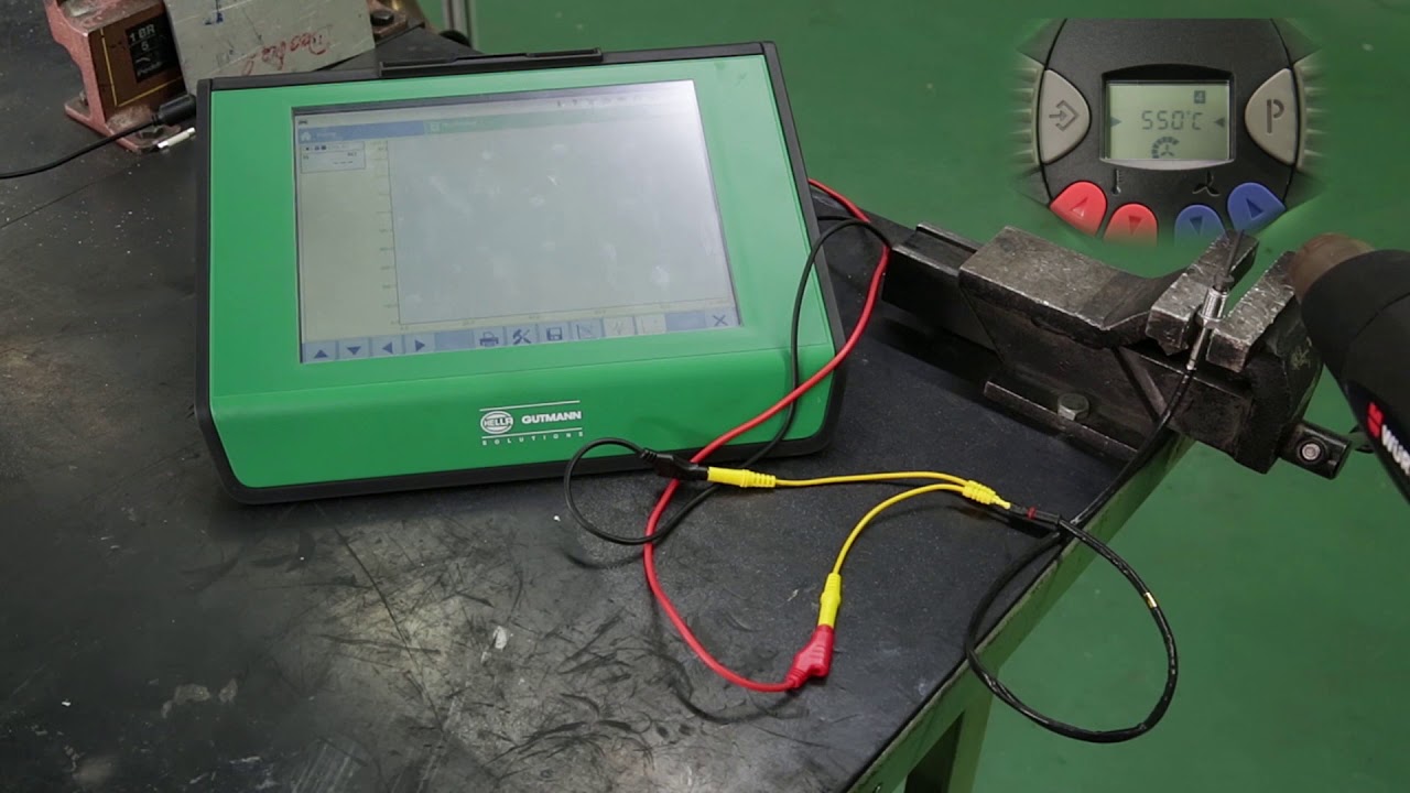 NTK Exhaust Gas Temperature Sensor Testing
