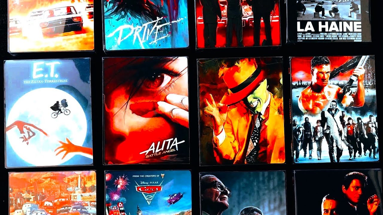 Collection Steelbook Blu-ray 4K Custom