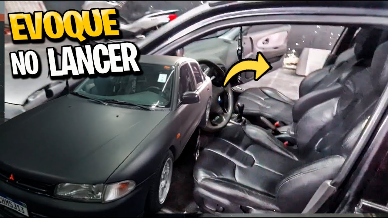 LANCER COM BANCO DA EVOQUE UNICO NO BRASIL - FENIX GARAGE ADAPTAÇÃO DE BANCOS