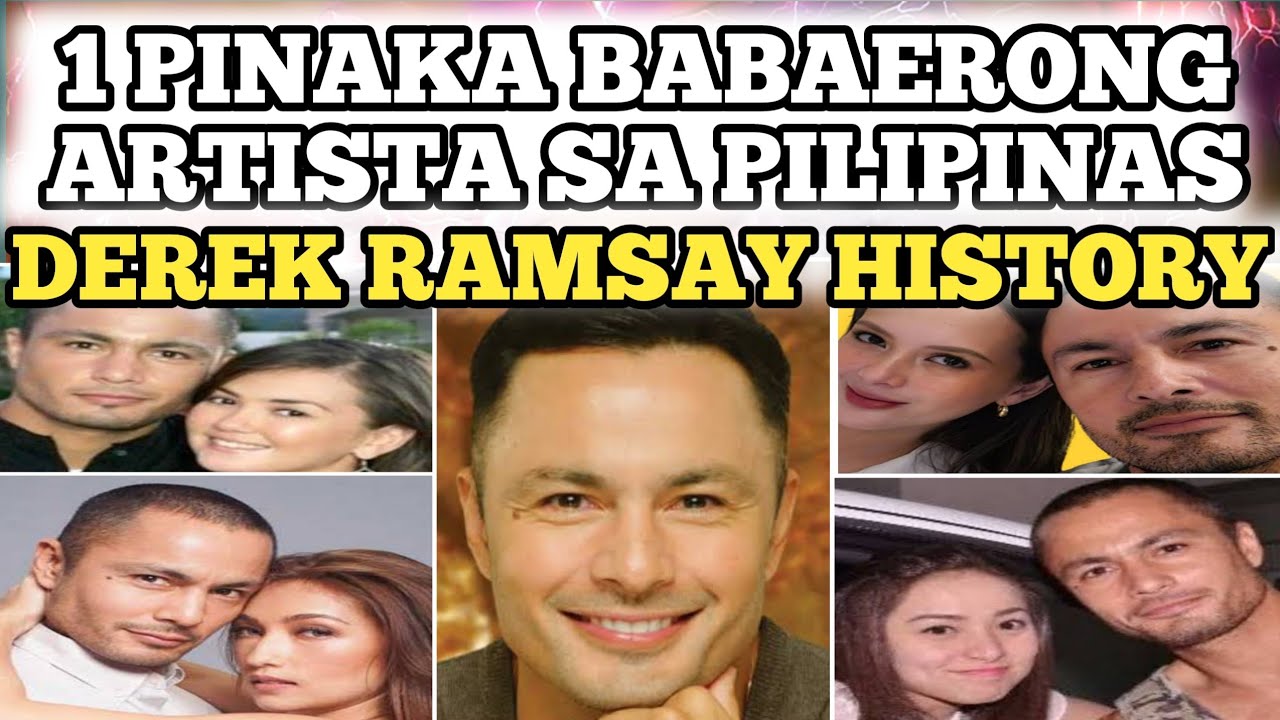 PINAKA BABAERONG ARTISTA SA PILIPINAS? TOTOO BA ITO DEREK RAMSAY HISTORY 