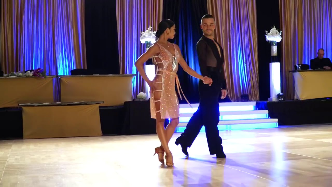 Alberto Cortes and Jessa Mae Briones. Show dance.