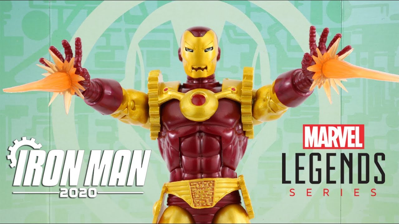 Marvel Legends HOMEM DE FERRO 2020 exclusivo - action figure review / Toys e Travels