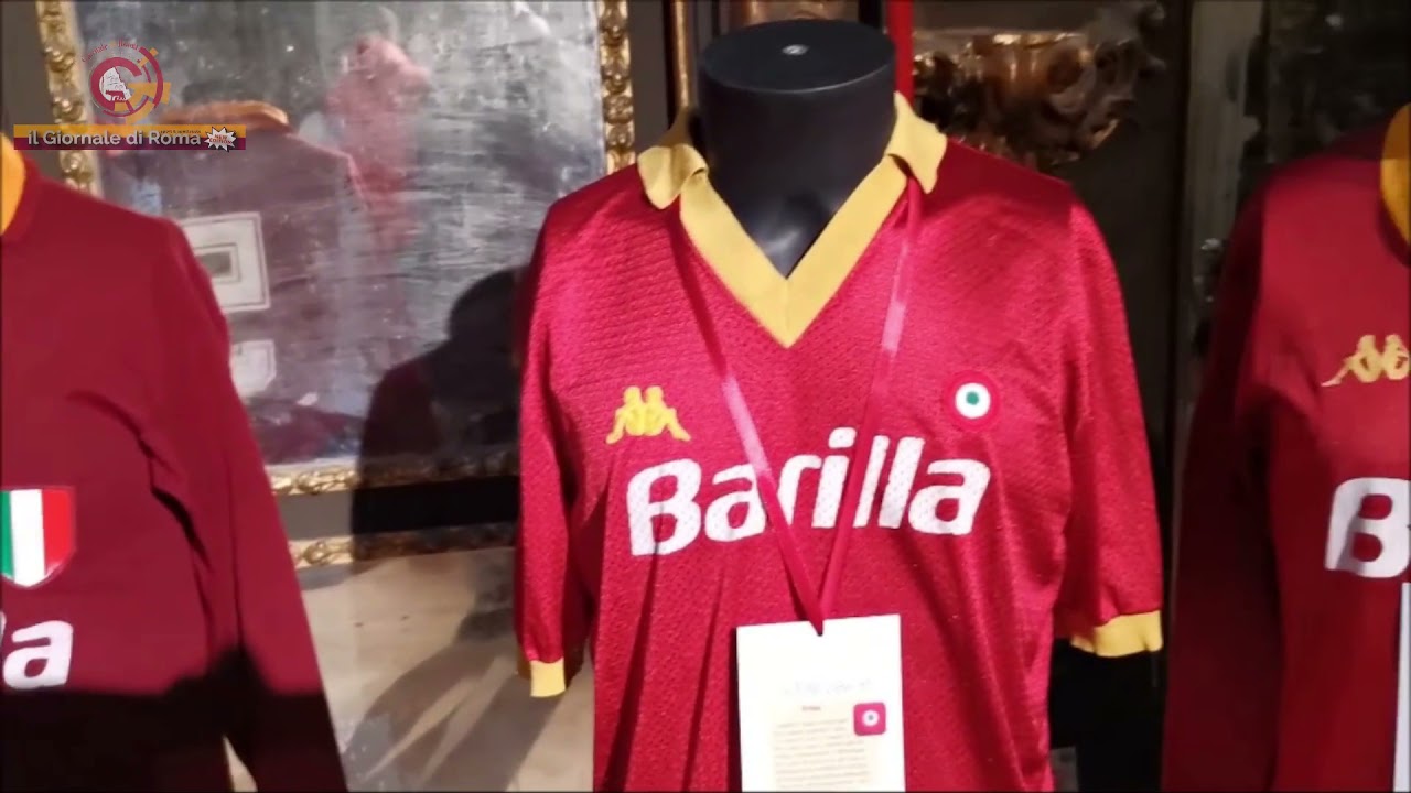 LA MOSTRA  - La storia della A.S. Roma attraverso le maglie dalla prefondazione ad oggi