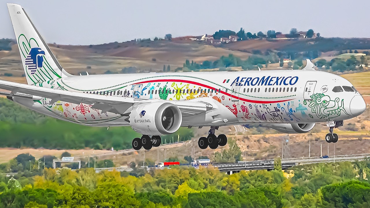 60 MINS of Plane Watching ✈️ Madrid Barajas Airport 🇪🇸