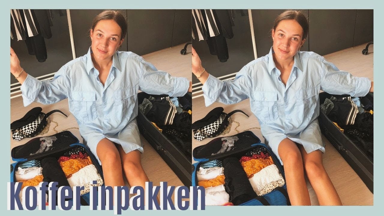 KOFFER INPAKKEN VOOR ZOMERVAKANTIE ✩ Isa Luna