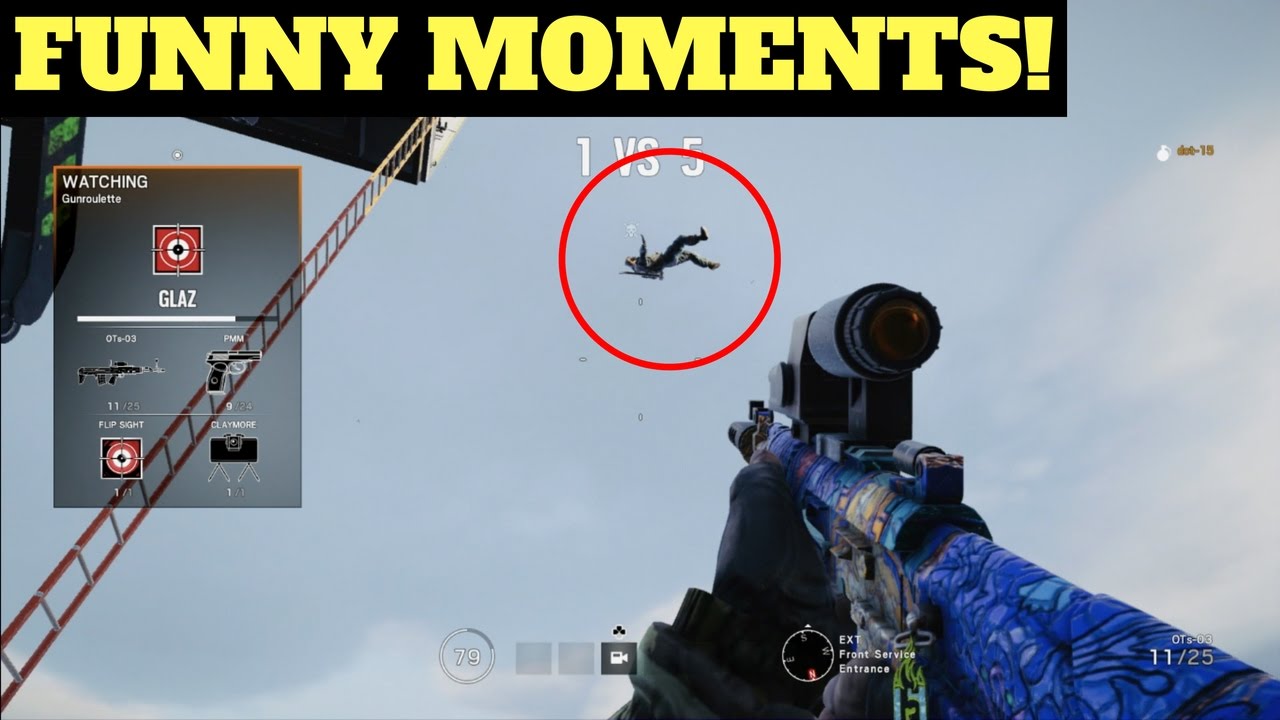 Funny Moments - Rainbow Six Siege (Dream Team #49)