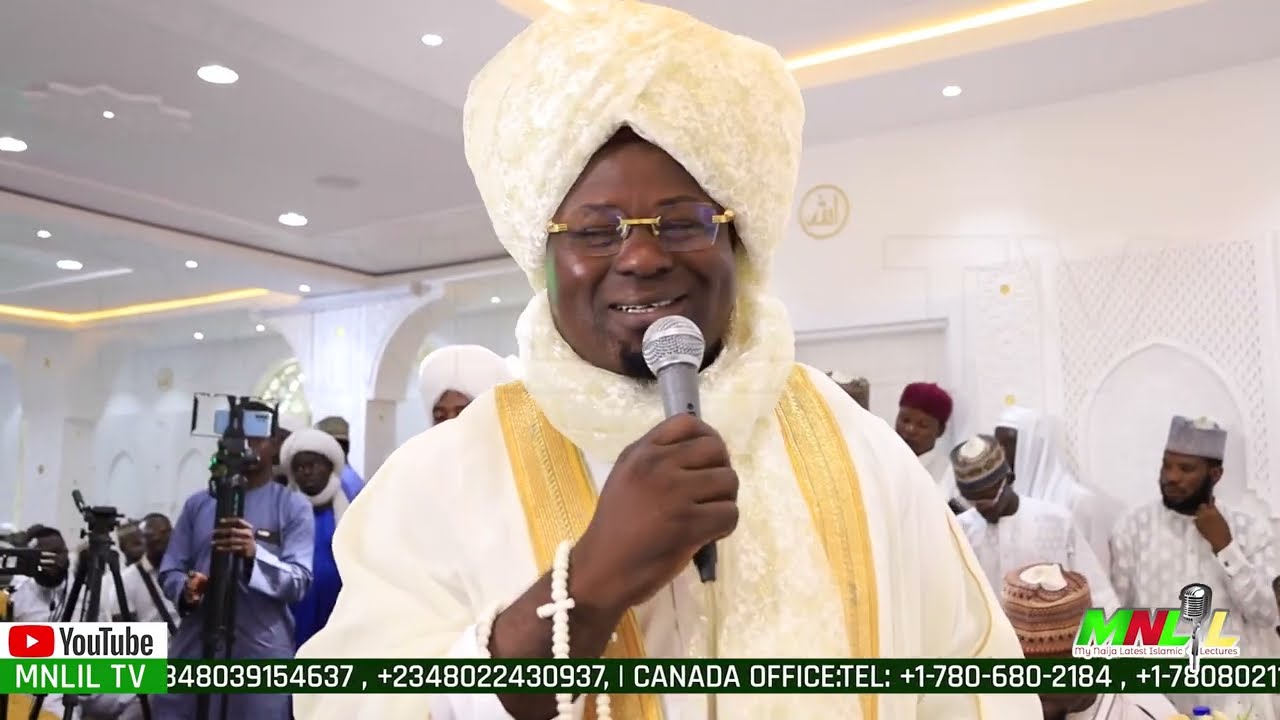 BABA AL-HUDA - Sheikh Kewuyemi Ajibolorunsoro at the Naming Ceremony of Abdulrahman (Baba Al-Huda)