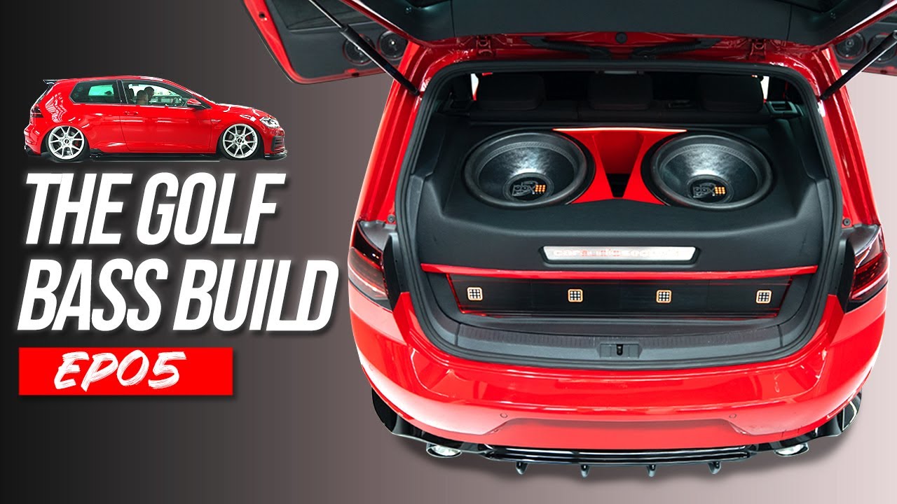 SPL BASS BUILD COMPLETE in our VW Golf Mk7.5 GTI - Part 5 of 5 | Car Audio & Security