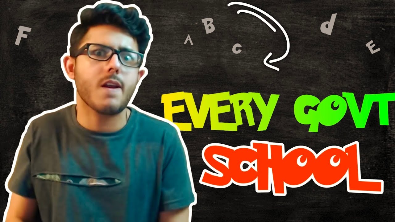 EVERY GOVT SCHOOL 🏬❤ || Mr. Saggie ||