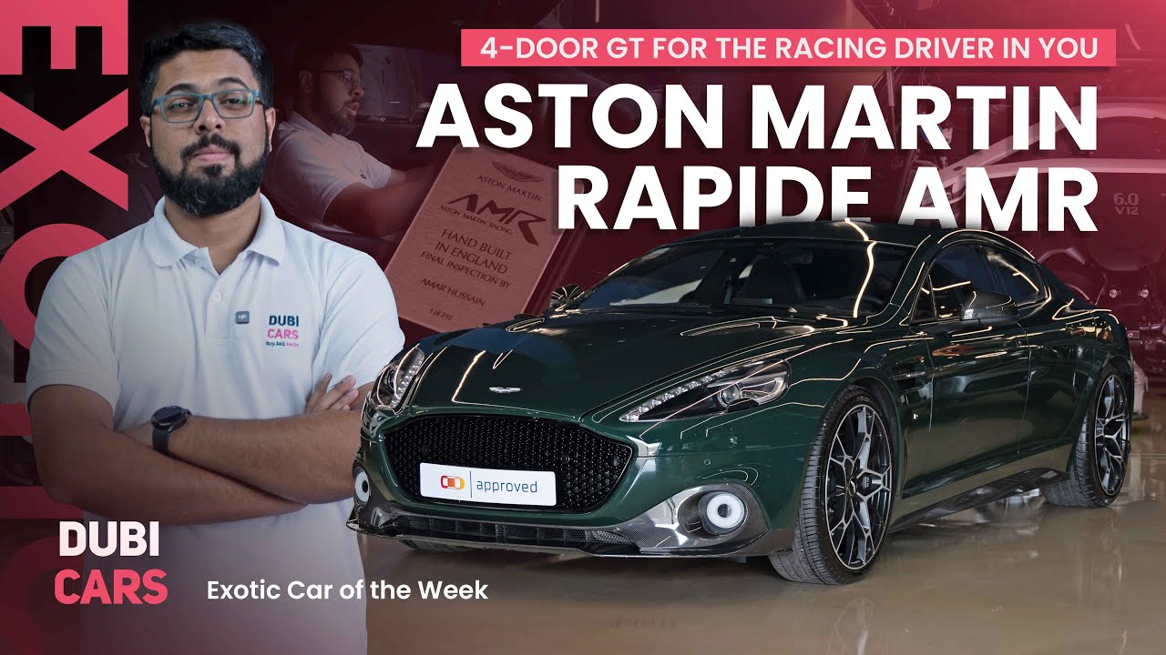 Aston Martin Rapide AMR - Naturally Aspirated V12 Symphony | 4-Door Supercar