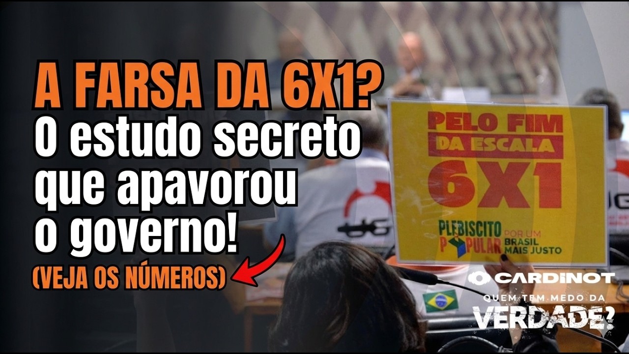 ALERTA URGENTE: Estudo FGV revela IMPACTO da Escala 6x1 na ECONOMIA! VEJA OS NÚMEROS