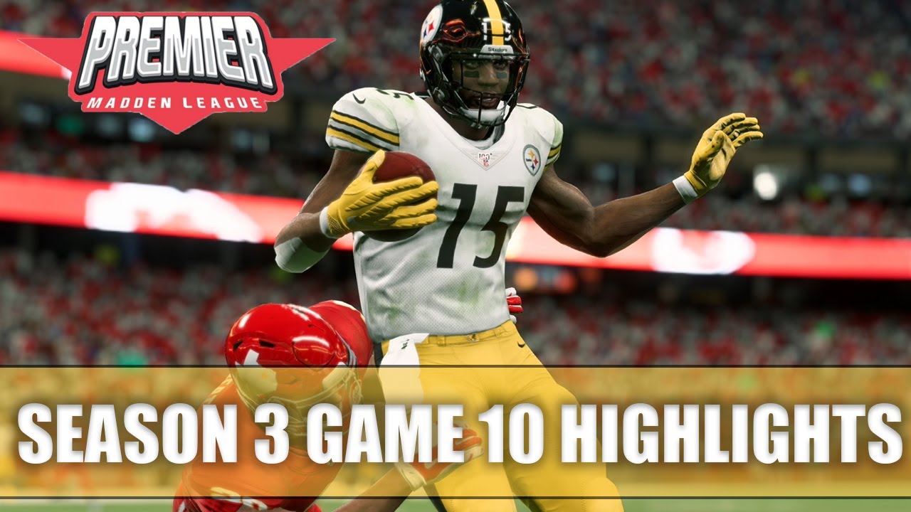 TOO MUCH SPEED | Madden 20 Franchise | PREMIER MADDEN LEAGUE S3G10