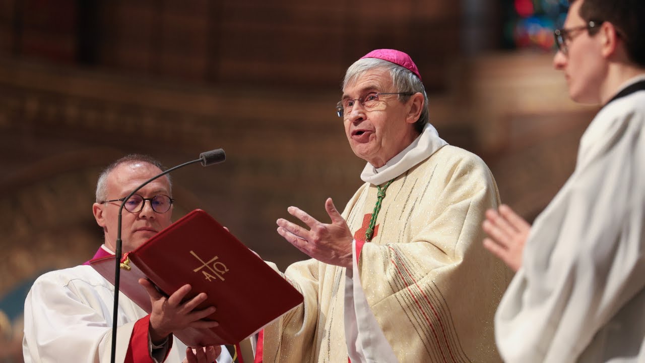 Remerciements de Mgr Pascal Delannoy - messe d'installation